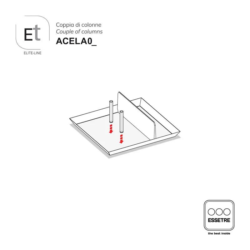 Inserto legno per modulo cestone ELITE-LINE