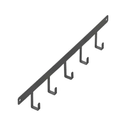 Barra con ganci SINK-DOOR universale per base lavello con anta battente.