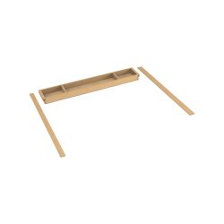 COMPENSATORE DI PROFONDITA PER PORTAPOSATE <b>EASY-LINE</b> BASE 750 MM