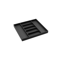 Portaposate in FRASSINO NERO per cassetto base 600 mm.