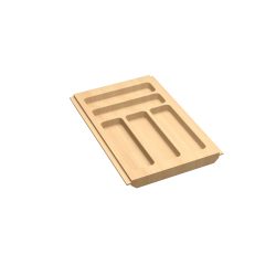 Portaposate GOURMET-LINE in faggio per cassetto base 400 mm