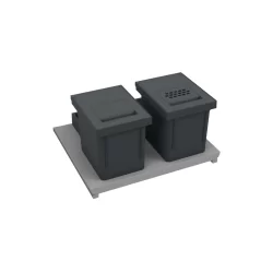 Pattumiera strutturale WASTE-BIN per base sottolavello