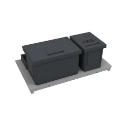 Pattumiera strutturale WASTE-BIN per base sottolavello