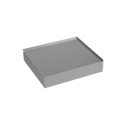 Piano fisso inox WORK-STATION per armadio, colonna e vetrina