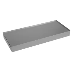 Piano fisso inox WORK-STATION per armadio, colonna e vetrina
