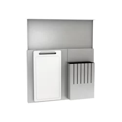 Parete inox mm attrezzata estensibile WORK-STATION