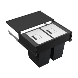 Pattumiera TECCO con n°2 contenitori H510