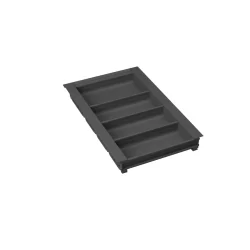 Portaposate WHITTY-LINE in plastica per cassetto base 400 mm