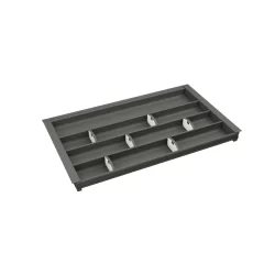 Portaposate WHITTY-LINE in plastica per cassetto base 900 mm