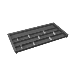 Portaposate WHITTY-LINE in plastica per cassetto base 1050 mm